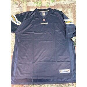 Proline San Diego Chargers Big And Tall Blank Jersey 3XL-T  Game Wear Football